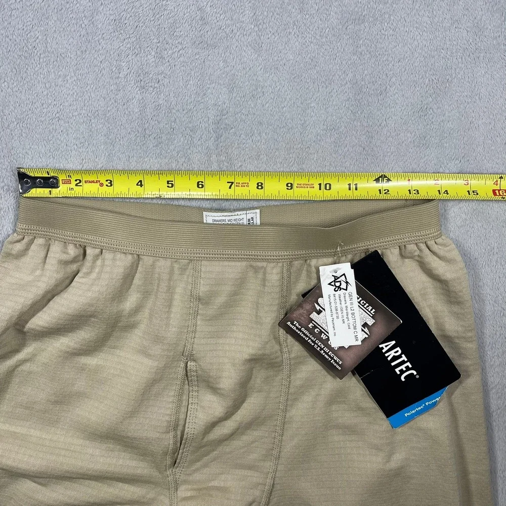 Peckham GEN III L2 Bottoms Mens M Regular ECWCS Polartec Drawers New Base Layer